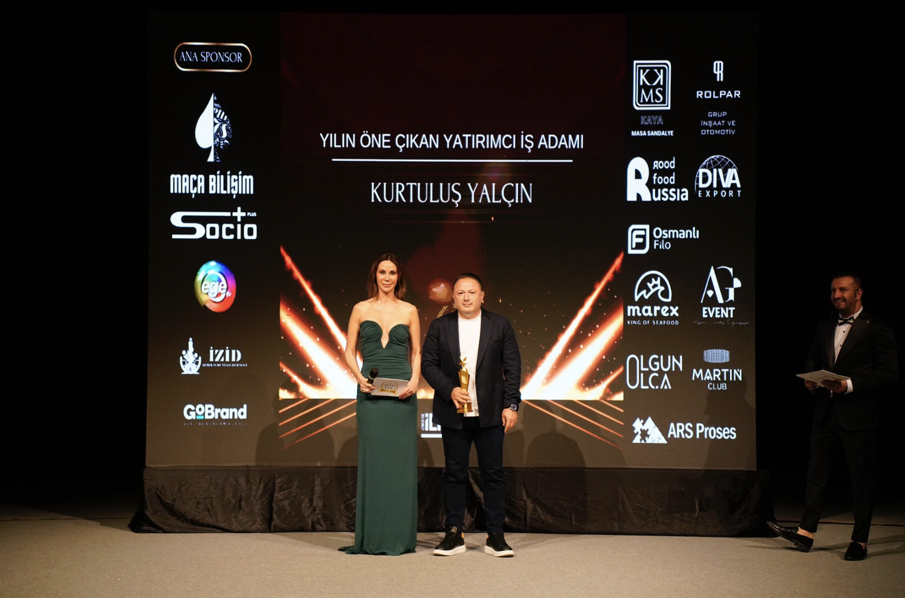 Kurtuluş Yalçın, yatırımlarını ödülle taçlandırdı