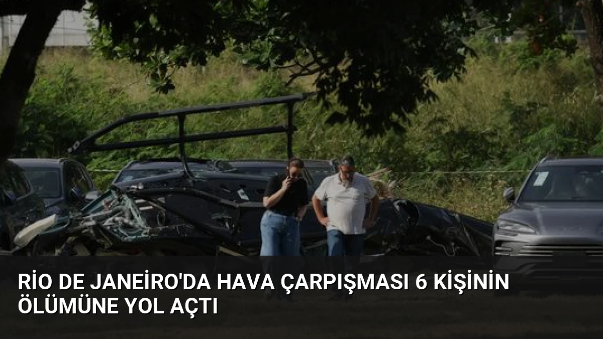 Rio de Janeiro’da Hava Çarpışması 6 Kişinin Ölümüne Yol Açtı