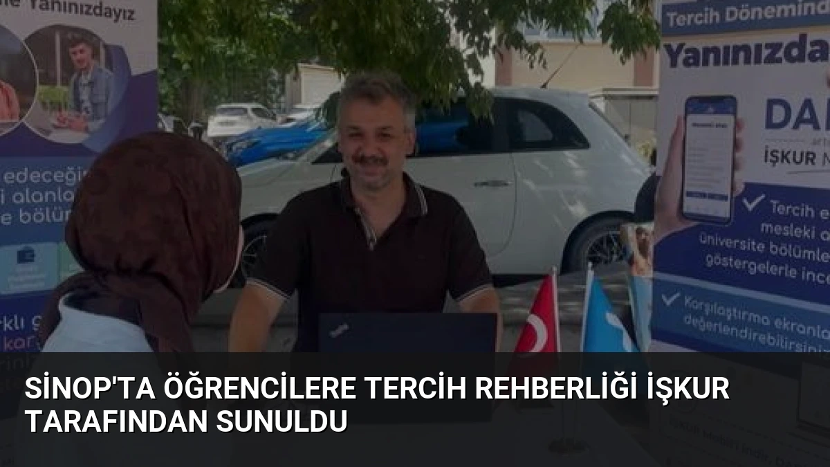 Sinop’ta Öğrencilere Tercih Rehberliği İŞKUR Tarafından Sunuldu
