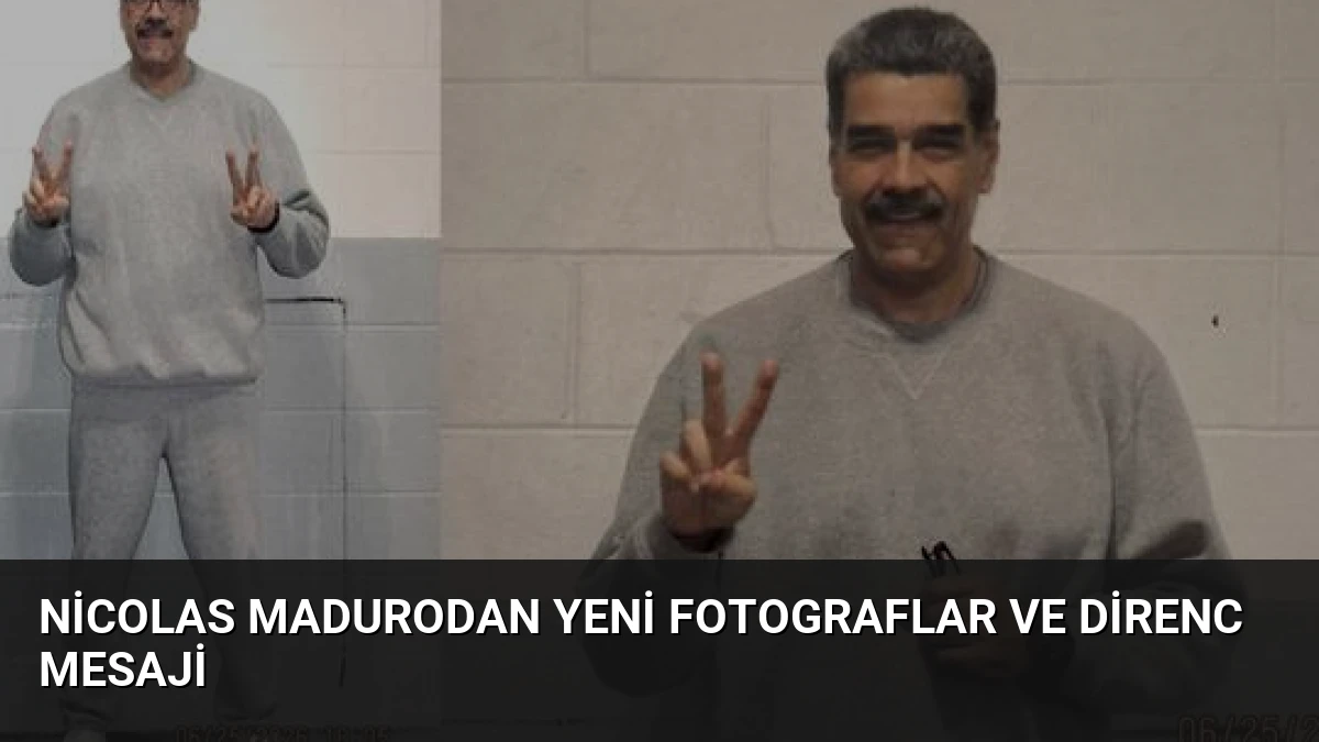 Nicolas Madurodan Yeni Fotograflar ve Direnc Mesaji