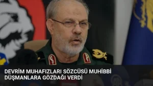 Devrim Muhafızları Sözcüsü Muhibbi Düşmanlara Gözdağı Verdi