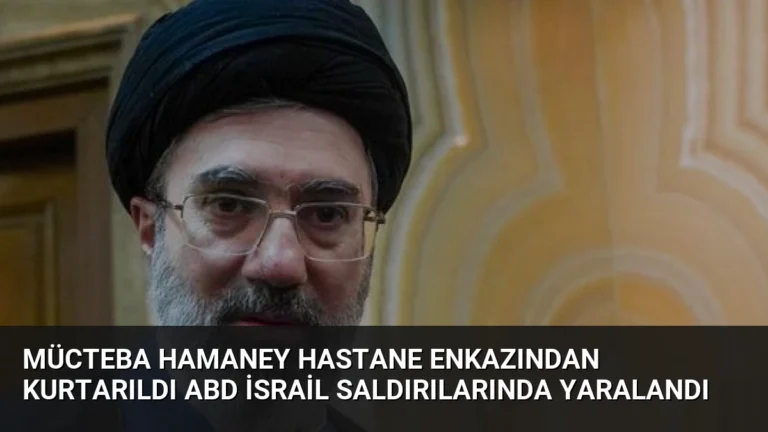 Mücteba Hamaney Hastane Enkazından Kurtarıldı ABD İsrail Saldırılarında Yaralandı