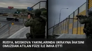 Rusya, Moskova Yakınlarında Ukrayna İHA’sını Omuzdan Atılan Füze ile İmha Etti